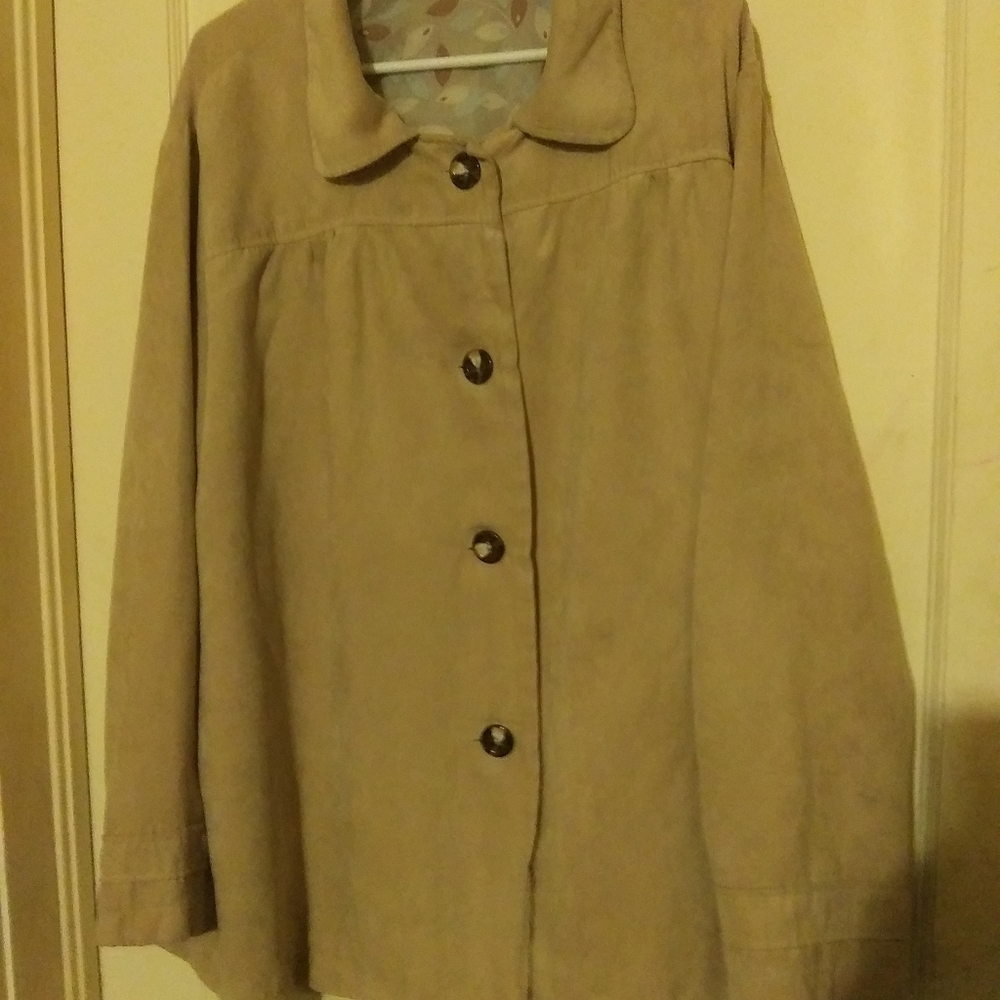 Size 2xl women's lightweight lined jacket.